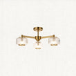 Stanfield 3-Light Semi-Flush Light