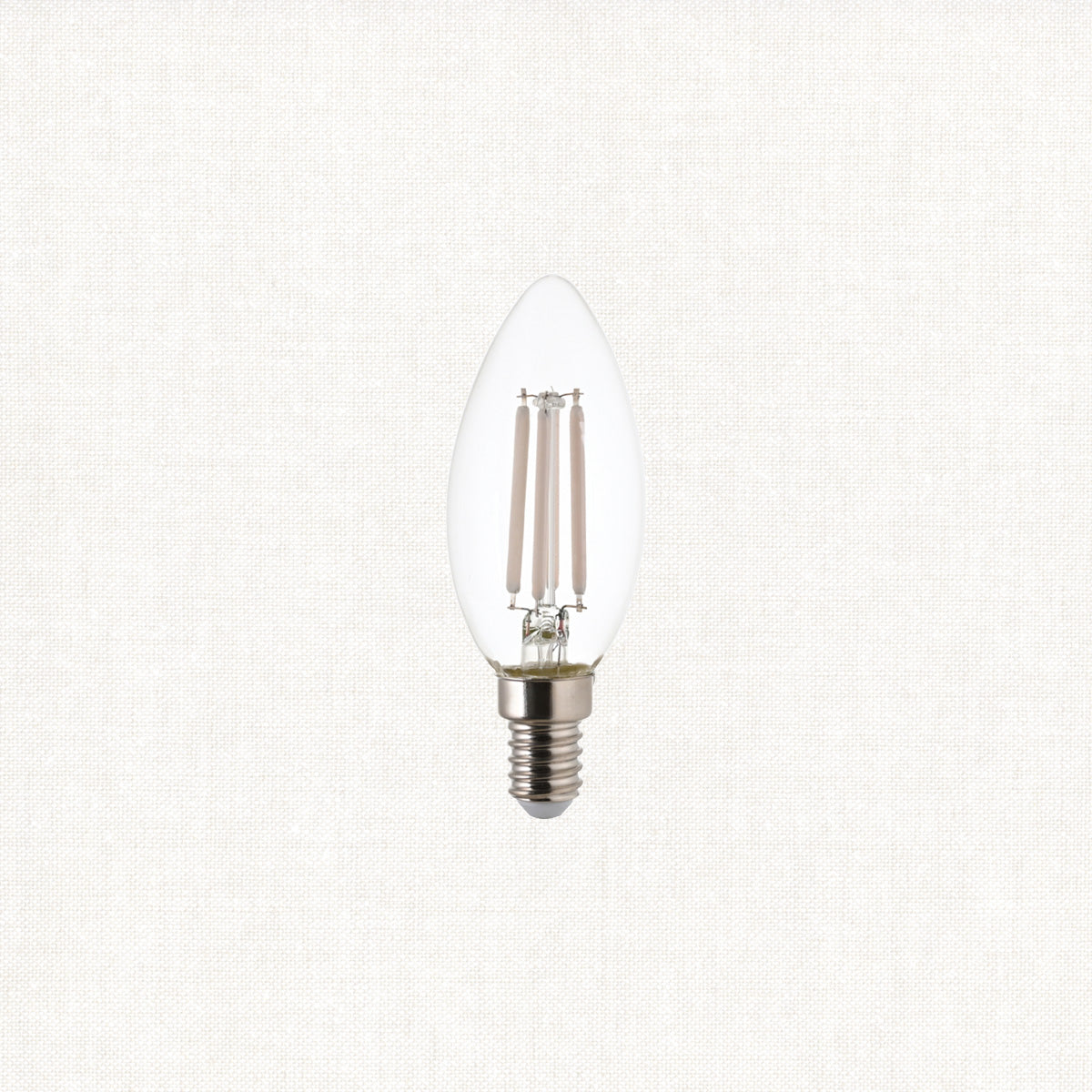 White Filament E14 LED Candle Non-dimmable