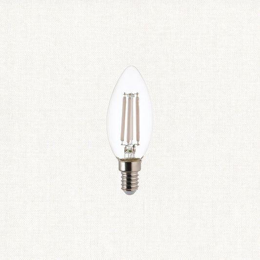 White Filament E14 LED Candle Non-dimmable