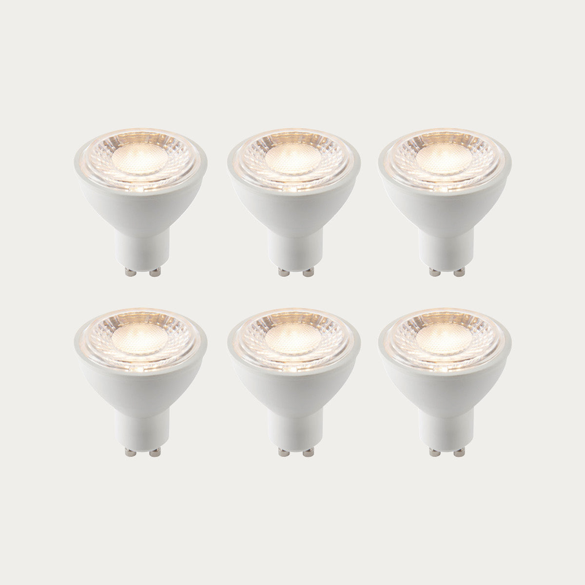 GU10 LED SMD 60O - 6 Pack Warm White