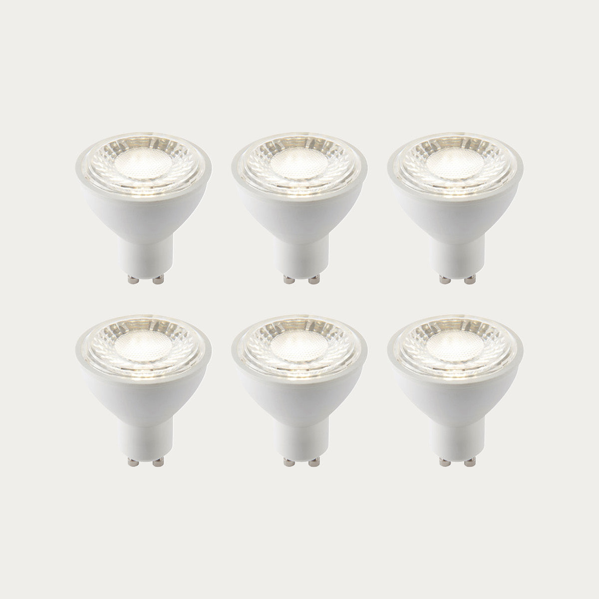 GU10 LED SMD 60O - 6 Pack Cool White
