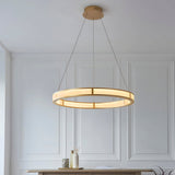 Orbis Ribbed Hoop Pendant