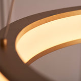 Orbis Ribbed Hoop Pendant