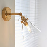 Harper Wall Light in Brushed Aged Brass