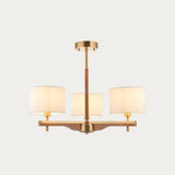 Horace Semi Flush Light in Brushed Aged Brass