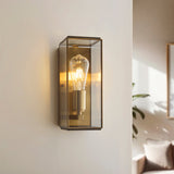 Brice Wall Light in Antique Brass