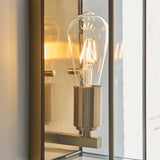 Brice Wall Light in Antique Brass