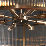 Radley 8-Light Pendant Light in Antique Brass