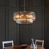 Radley 8-Light Tiered Pendant Light in Antique Brass