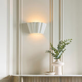 Balvin Up Down Wall Lamp with Scallop Shade