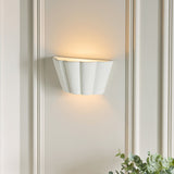 Balvin Up Down Wall Lamp with Scallop Shade