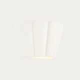 Balvin Up Down Wall Lamp with Scallop Shade