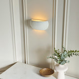 Wickham Up Down Lamp in Unglazed Ceramic