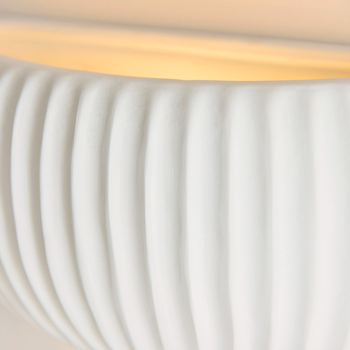 Wickham Up Down Lamp in Unglazed Ceramic