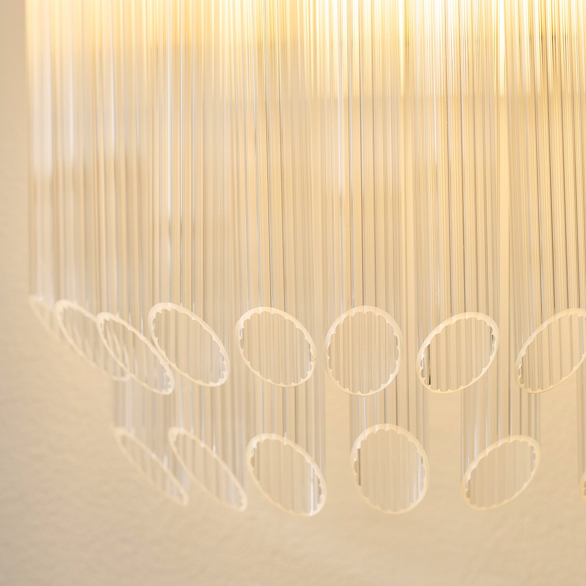Montrelle Brass Wall Light with Ribbed Glass Lamp Shades