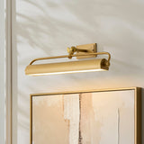 Naveen Rechargeable Picture Light in Warm Brass