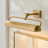 Naveen Rechargeable Picture Light in Warm Brass