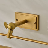 Naveen Rechargeable Picture Light in Warm Brass
