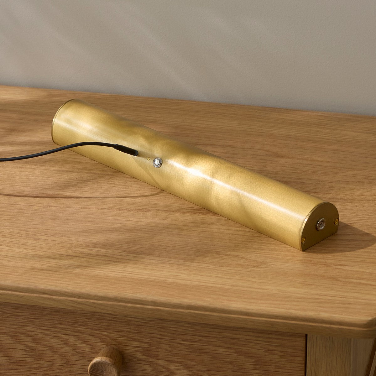Naveen Rechargeable Picture Light in Warm Brass