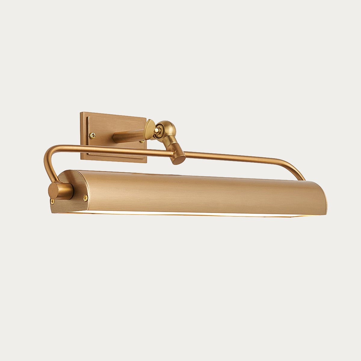 Naveen Rechargeable Picture Light in Warm Brass