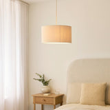 Joseph Ceiling Light Fitting with Cream Lamp Shade