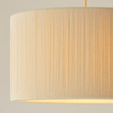 Joseph Ceiling Light Fitting with Cream Lamp Shade