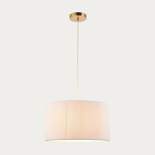 Joseph Ceiling Light Fitting with Cream Lamp Shade