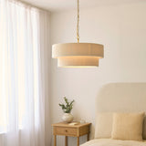 Joseph 5 Light Ceiling Light Fitting with Cream Lamp Shade
