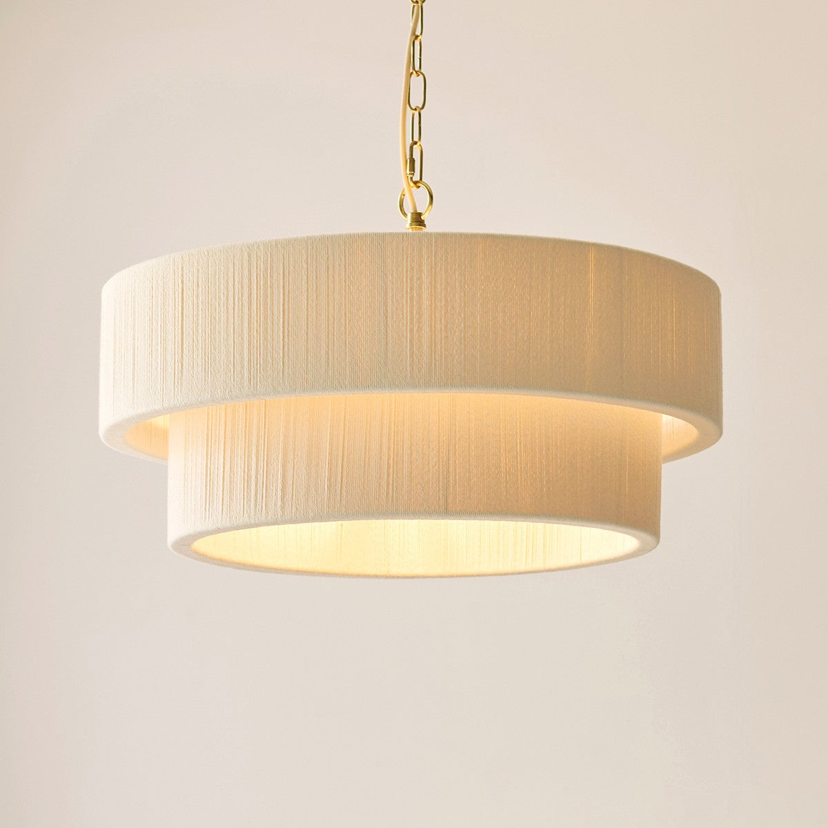 Joseph 5 Light Ceiling Light Fitting with Cream Lamp Shade