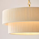 Joseph 5 Light Ceiling Light Fitting with Cream Lamp Shade