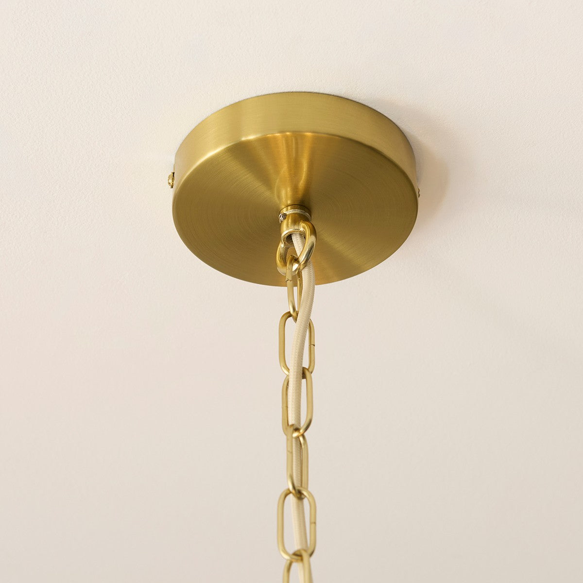 Joseph 5 Light Ceiling Light Fitting with Cream Lamp Shade