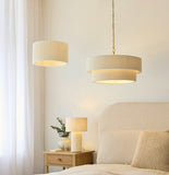 Joseph 5 Light Ceiling Light Fitting with Cream Lamp Shade