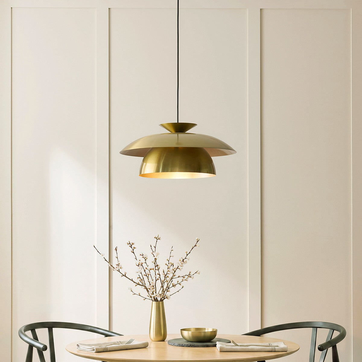 Satin Brass Plate