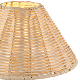 22cm Natural Rattan