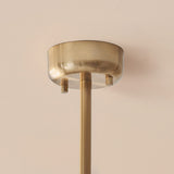 Oldwick 5 Light Mid Century Style Pendant Light with Opal Glass