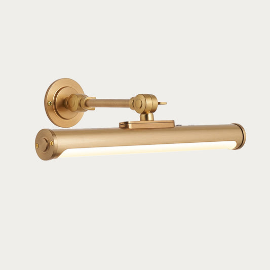 Kesa Battery Operated Picture Light in Warm Brass Finish