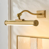 Maren Rechargeable Picture Light in Warm Brass