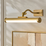 Maren Rechargeable Picture Light in Warm Brass