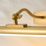 Maren Rechargeable Picture Light in Warm Brass