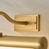 Maren Rechargeable Picture Light in Warm Brass