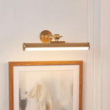 Cerali Rechargeable Picture Light with Warm Brass Finish