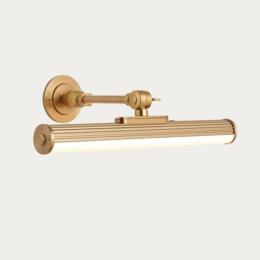 Cerali Rechargeable Picture Light with Warm Brass Finish