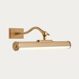 Kindra Battery Powered Picture Light in Warm Brass Finish