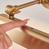 Dalen Rechargeable Picture Light in Warm Brass