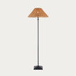 Matt Black & Dark Rattan
