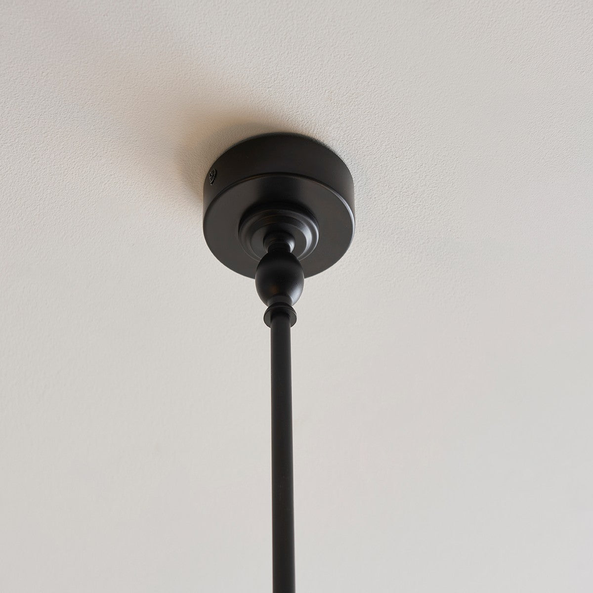 Matt Black & Dark Rattan