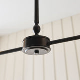 Matt Black & Dark Rattan