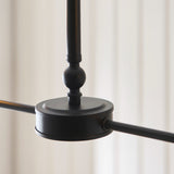 Matt Black & Dark Rattan