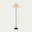 Matt Black & Natural Rattan