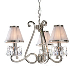 Polished nickel with White shade